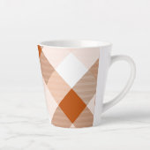 Tasse Latte Résumé du Carré géométrique 16 (Droite)