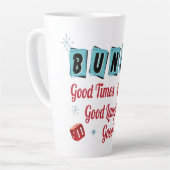 Tasse Latte Reto Buno Joueur ami (Angle gauche)