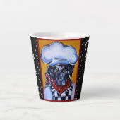 TASSE LATTE RÉTRIEVER DU LABRADOR (Devant)