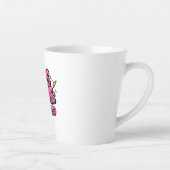 Tasse Latte Retro 90s "Sass Mode Activated" (Droite)