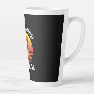 Tasse Latte Retro Happy Sauser Chien