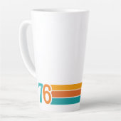 Tasse Latte Retro Sunset 76 (Angle gauche)