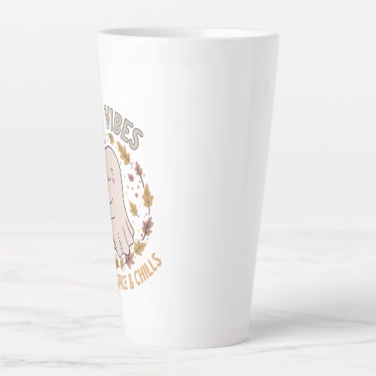 Tasse Latte Reusable Grocery Bag (Devant)