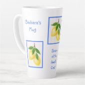 Tasse Latte Rêve de la côte amalfitaine CUSTOM (Angle gauche)