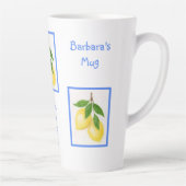 Tasse Latte Rêve de la côte amalfitaine CUSTOM (Droite)