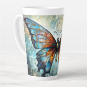 Tasse Latte Rêve de papillon mécanique (Angle gauche)