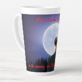 Tasse Latte Réveillez-vous (Angle gauche)