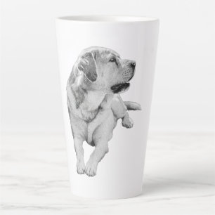 Tasse Latte Reverie Retriever, à l'ombre douce
