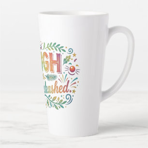 Tasse Latte Rire Joie Libérée