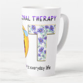 Tasse Latte Rire OT (Angle droit)