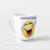 Tasse Latte Rire OT (Angle gauche)