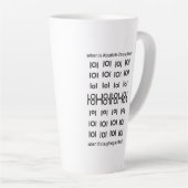 Tasse Latte Rires absolus (Angle droit)