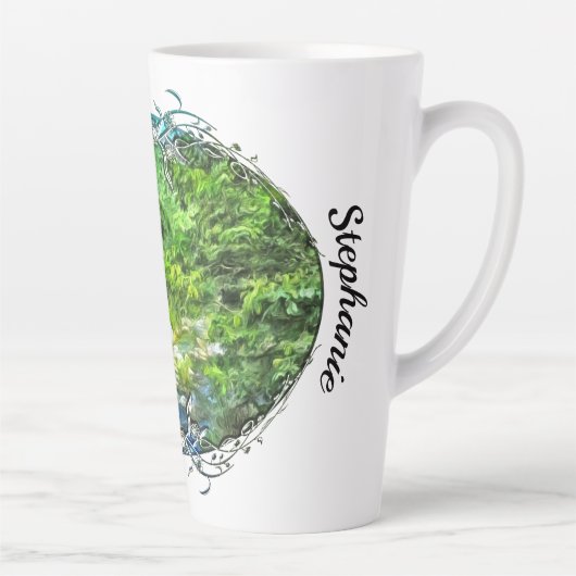 Tasse Latte Rivière Vallarta Sud 0366 (Droite)