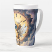 Tasse Latte Robby the Winged Timekeeper – Wings of Time Series (Angle droit)