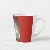 Tasse Latte Robin de Noël 2 (Droite)