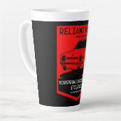 Tasse Latte Robin Reliant Trois Roues (Angle gauche)