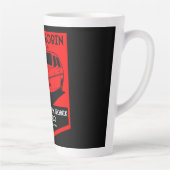 Tasse Latte Robin Reliant Trois Roues (Droite)