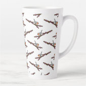 Tasse Latte Robin sur Sakura (Droite)