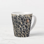 Tasse Latte Rochers Bulles de Plage (Angle droit)