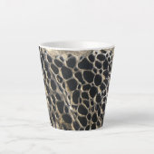 Tasse Latte Rochers Bulles de Plage (Devant)