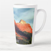 Tasse Latte Roches rouges pittoresques de Sedona (Droite)