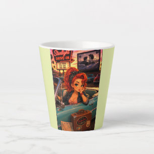 Tasse Latte Rockachibi Ginger – Idée Cadeau Vintage
