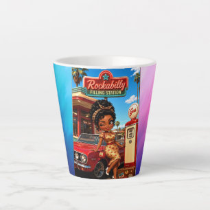 Tasse Latte Rockachibi Gloria aurore – Idée Cadeau Vintage