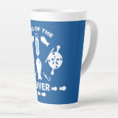 Tasse Latte Roi De La Rivière (Angle droit)