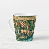 Tasse Latte Roi médiéval Arthur William Morris (Angle gauche)