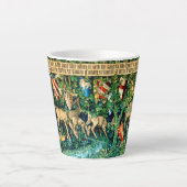 Tasse Latte Roi médiéval Arthur William Morris (Devant)