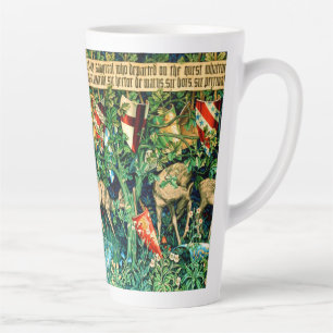 Tasse Latte Roi médiéval Arthur William Morris