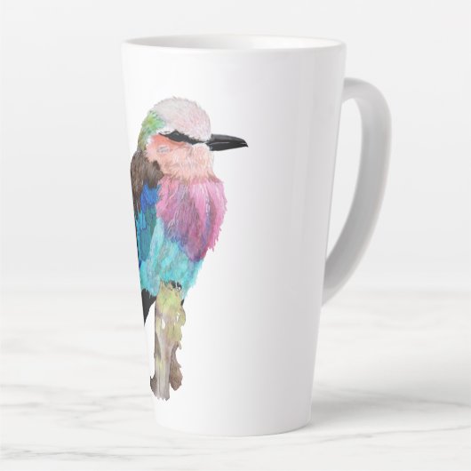 Tasse Latte Roller à poitrine Lilac (Angle droit)