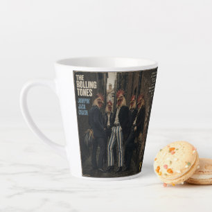 Tasse Latte Rolling Tones : une parodie