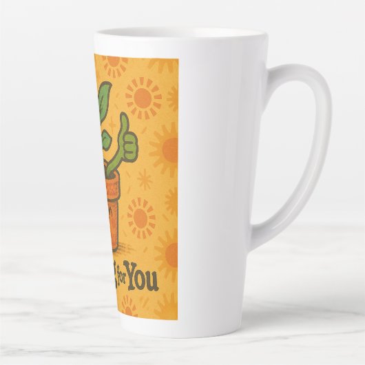 Tasse Latte Rooting for You (Droite)