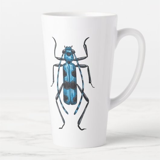 Tasse Latte Rosalia Alpina (Droite)