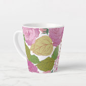Tasse Latte Rose 17 (Angle gauche)