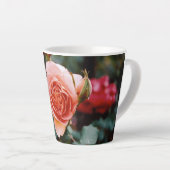 Tasse Latte Rose d'automne  (Angle droit)
