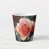 Tasse Latte Rose d'automne  (Devant)
