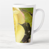 Tasse Latte Rosebud jaune (Droite)