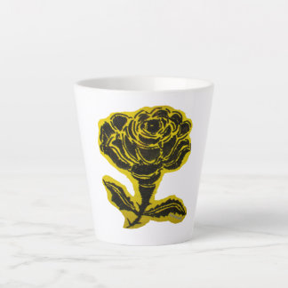 Tasse Latte Rosen