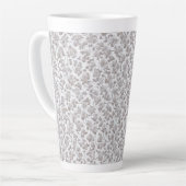 Tasse Latte Roses blanches D (Angle gauche)
