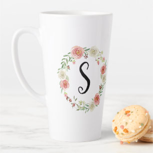 Tasse Latte Roses blanches roses roses roses roses roses roses