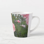 Tasse Latte Roses roses (Droite)