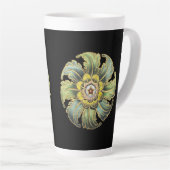 Tasse Latte Rosette architecturale antique n° 1 (Angle droit)