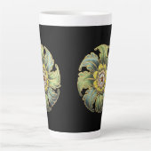Tasse Latte Rosette architecturale antique n° 1 (Devant)