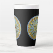 Tasse Latte Rosette architecturale antique n° 2 (Devant)
