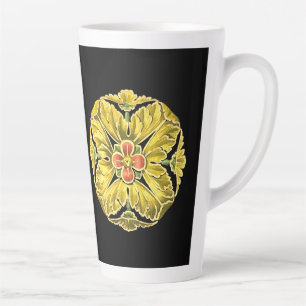 Tasse Latte Rosette architecturale antique n° 3