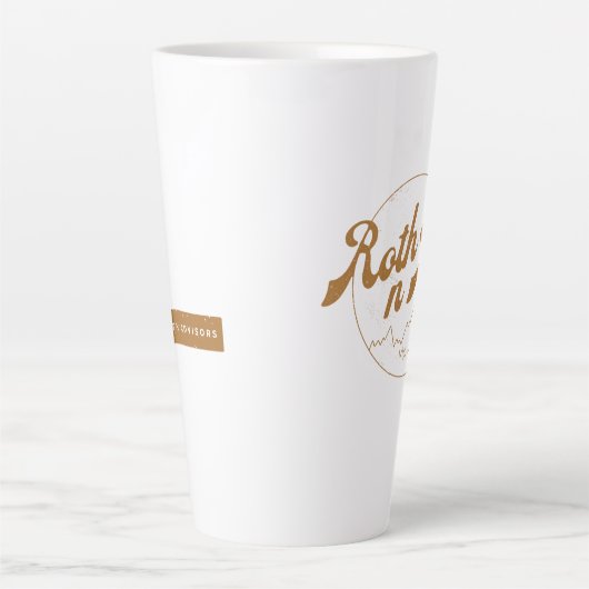 Tasse Latte Roth n Roll World Tour Shirt – Finance Humor (Devant)