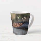 Tasse Latte Rôti à l'ancienne "De la ferme à la tasse" (Angle droit)