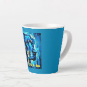 Tasse Latte Rottweiler (Angle droit)